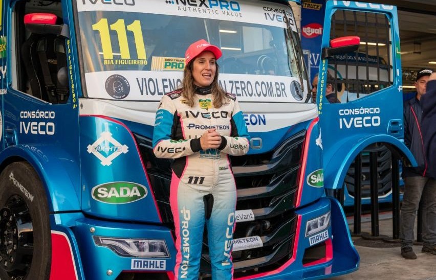 Grupo SADA retorna à Copa Truck como patrocinador de Bia Figueiredo e operador logístico oficial da categoria