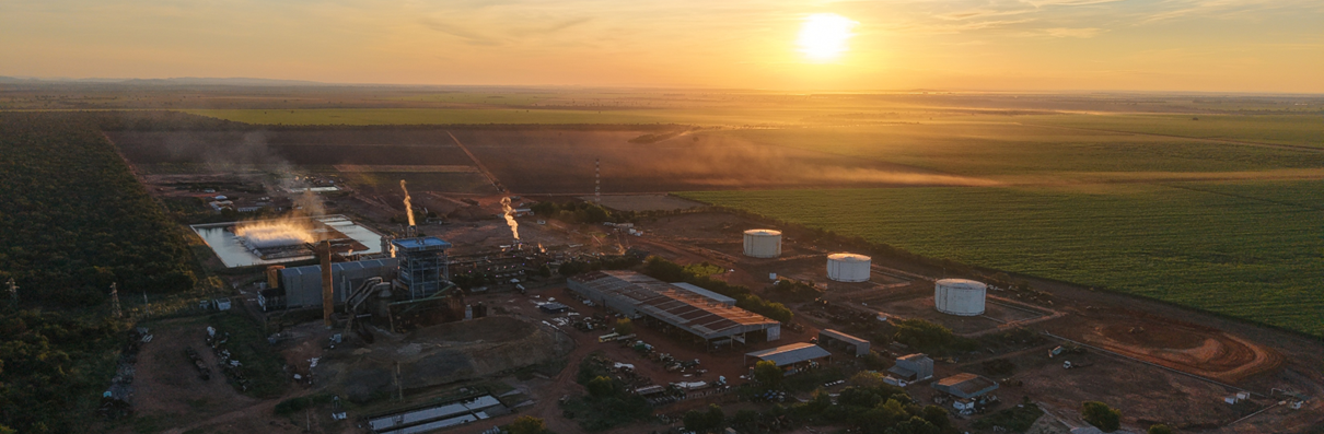 EBER Bioenergia Montes Claros de Goias - Foto da planta